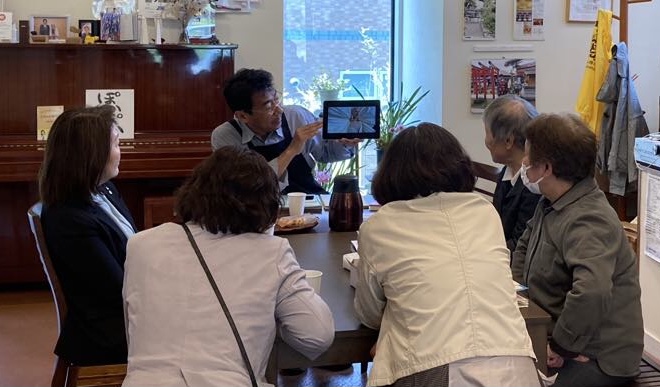 ぶつだんカフェの様子。2025年5月20日(火)