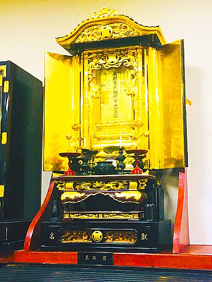 名取家位牌壇・全体・龍徳寺六角堂(小樽市)2025年10月28日納品